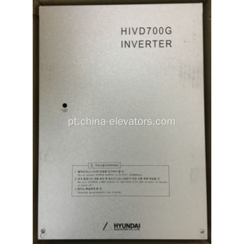 Inverter HIVD700G 30kW para elevadores da Hyundai